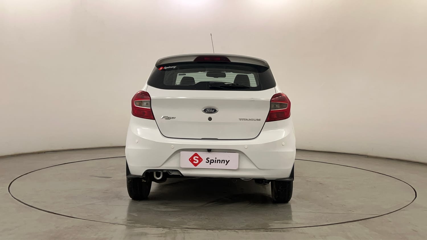 Used 2017 Ford Figo Titanium 1.2 Ti-VCT Petrol Manual exterior BACK VIEW