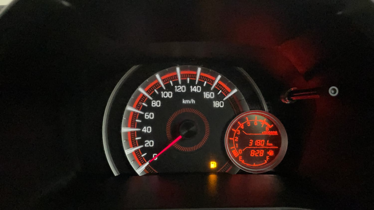 Used 2024 Maruti Suzuki Celerio ZXi Plus Petrol Manual interior CLUSTERMETER VIEW