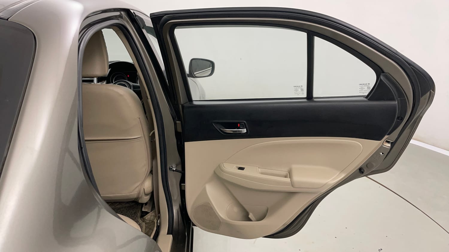 Used 2019 Maruti Suzuki Dzire ZXi AMT Petrol Automatic interior RIGHT REAR DOOR OPEN VIEW