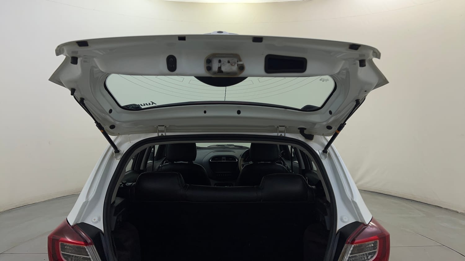 Used 2020 Tata Tiago XZA Plus Dual Tone Petrol Automatic interior DICKY DOOR OPEN VIEW