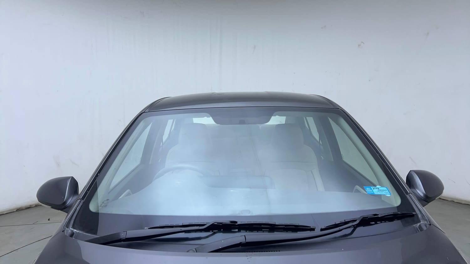 Used 2020 Hyundai Aura SX 1.2 (O) Petrol Petrol Manual exterior FRONT WINDSHIELD VIEW