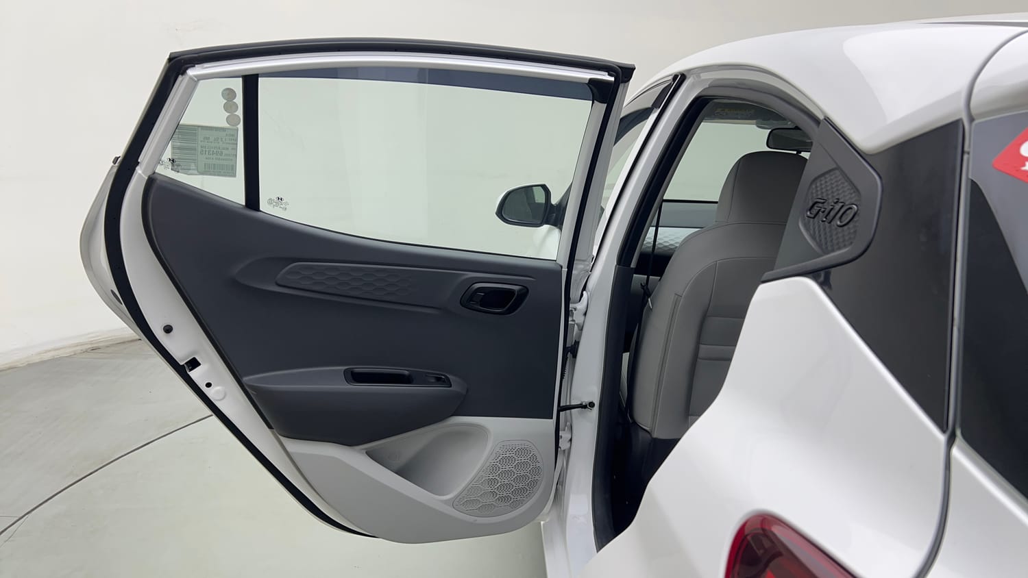 Used 2026 Hyundai Grand i10 Nios Magna 1.2 Kappa Petrol Manual interior LEFT REAR DOOR OPEN VIEW