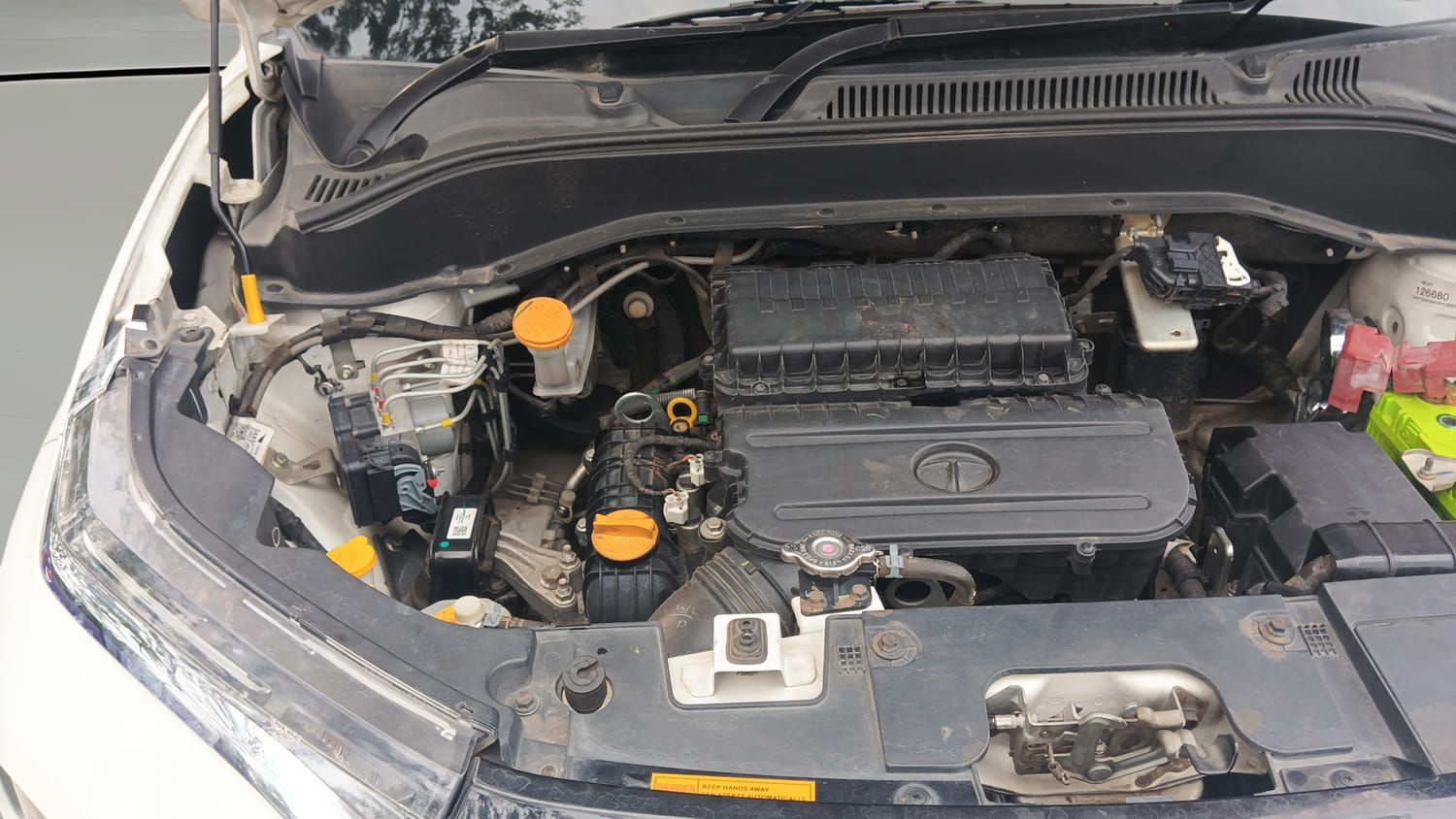 Used 2022 Tata Punch Creative MT Petrol Manual engine ENGINE RIGHT SIDE VIEW