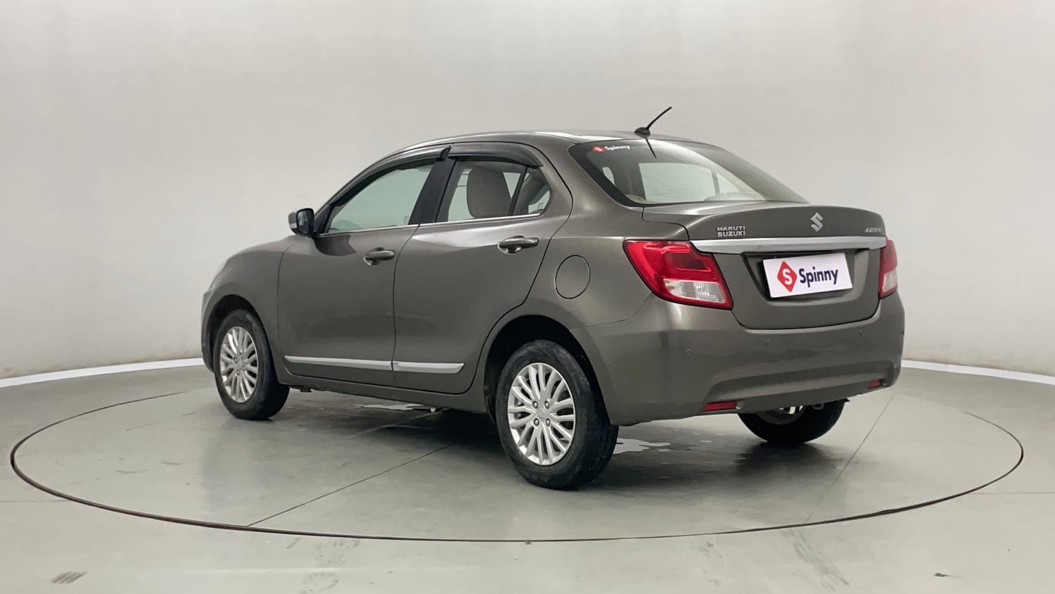 Used 2019 Maruti Suzuki Dzire ZXi AMT Petrol Automatic exterior LEFT REAR CORNER VIEW