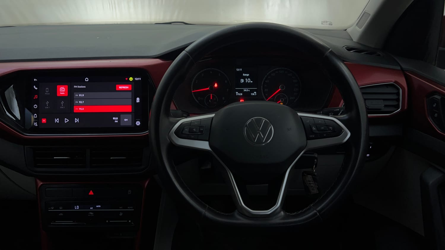 Used 2022 Volkswagen Taigun GT 1.5 TSI MT Petrol Manual interior STEERING VIEW