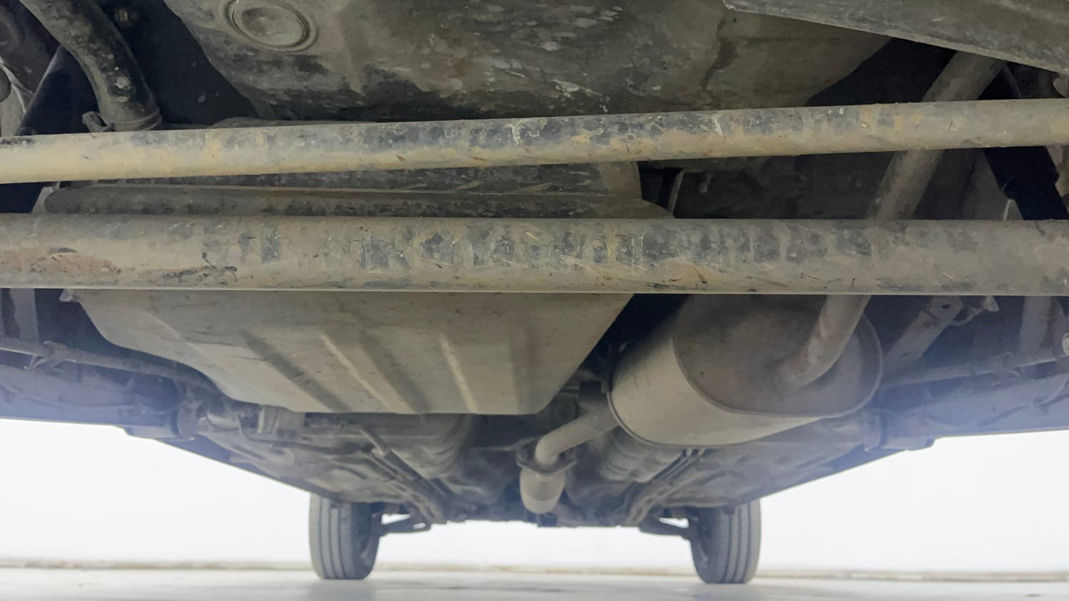 Used 2020 Maruti Suzuki Alto K10 VXi Petrol Manual extra REAR UNDERBODY VIEW (TAKEN FROM REAR)