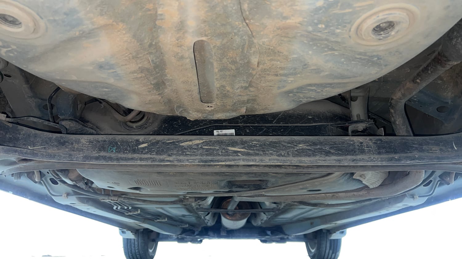 Used 2018 Maruti Suzuki Baleno Alpha 1.2 Petrol Manual extra REAR UNDERBODY VIEW (TAKEN FROM REAR)