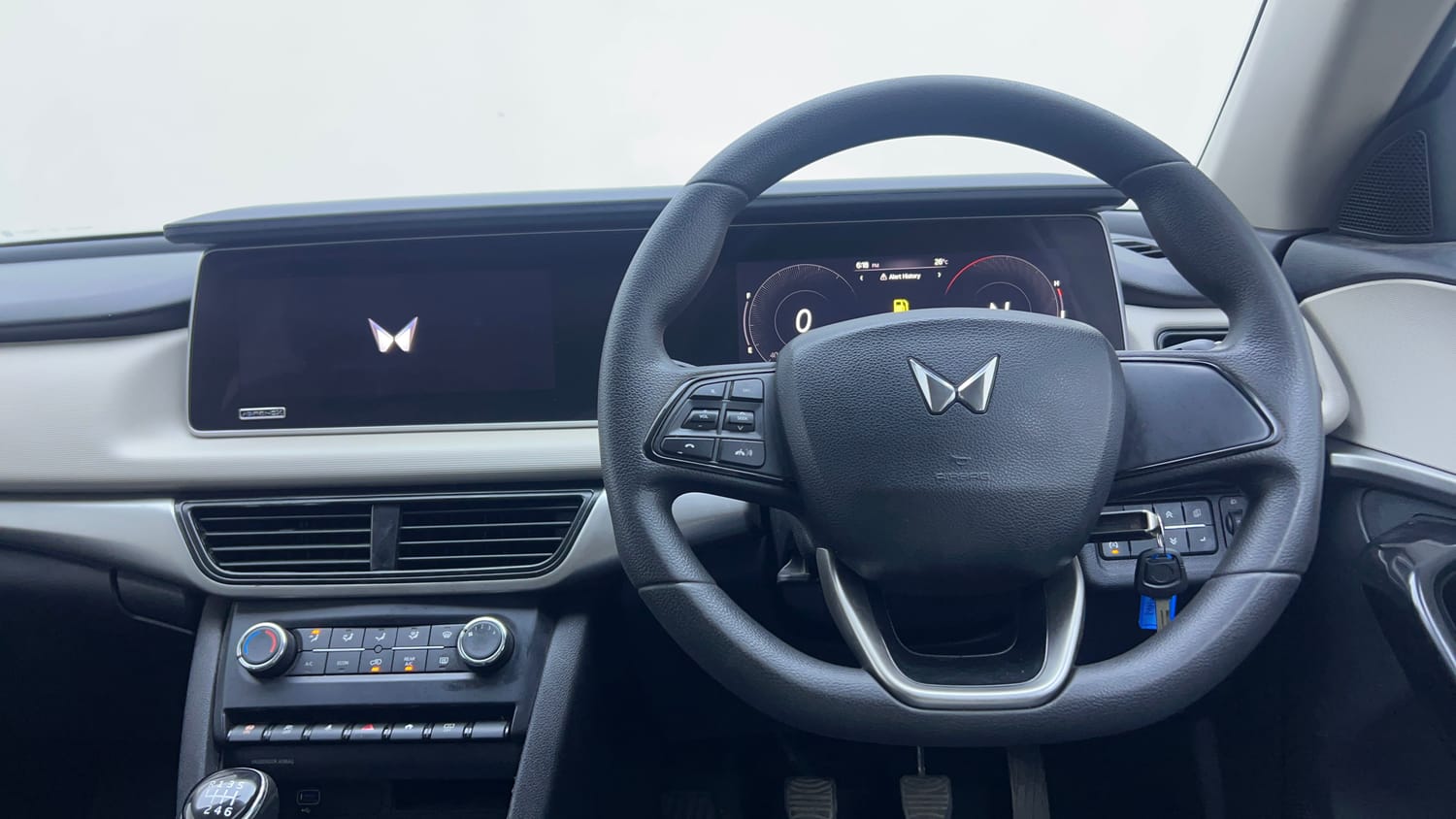 Used 2022 Mahindra XUV700 AX 5 Petrol MT 7 STR Petrol Manual interior STEERING VIEW