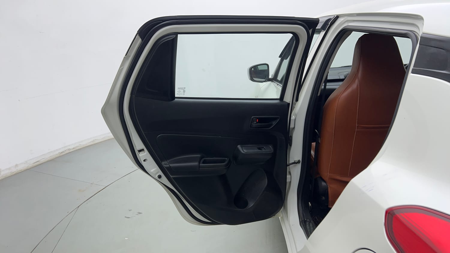 Used 2023 Maruti Suzuki Swift LXi Petrol Manual interior LEFT REAR DOOR OPEN VIEW