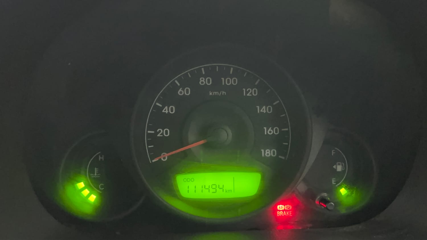 Used 2018 Hyundai Eon Era + Petrol Manual interior CLUSTERMETER VIEW