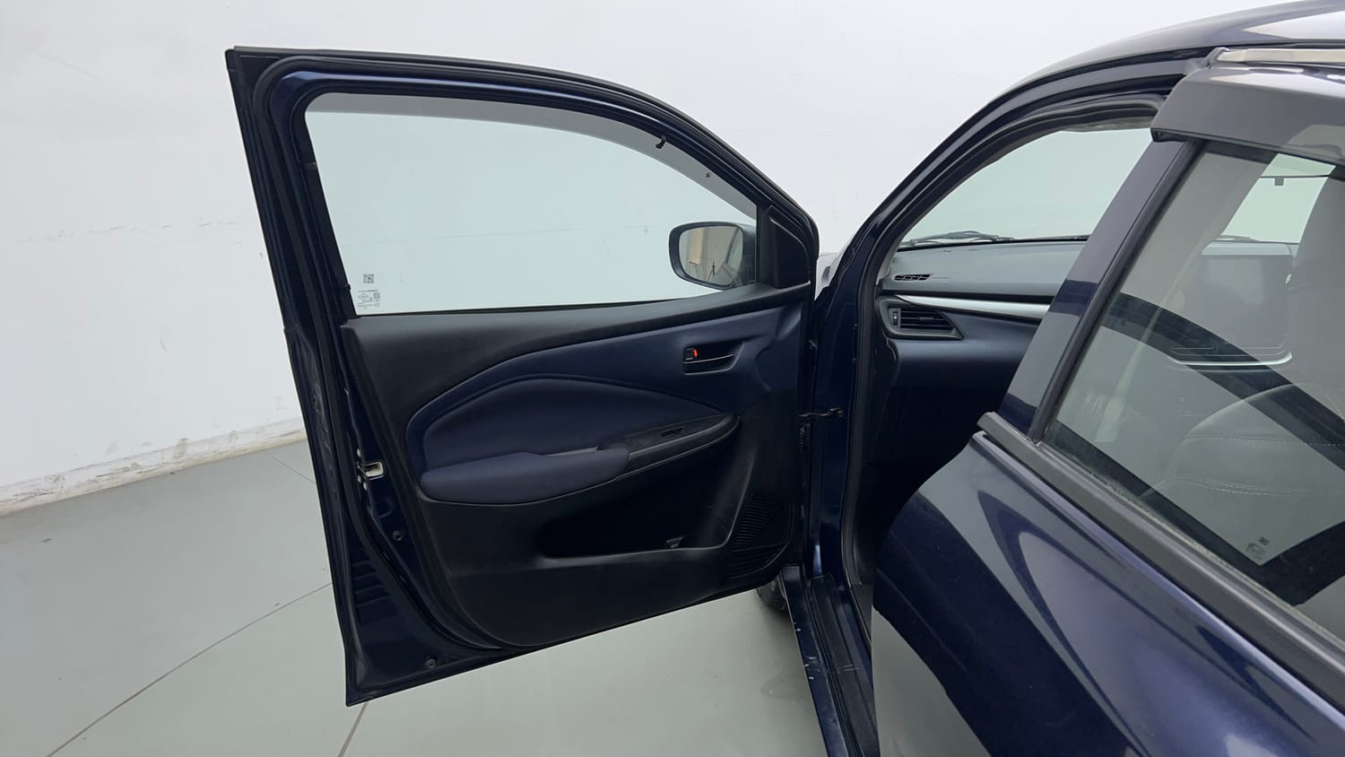 Used 2023 Maruti Suzuki Baleno Sigma MT Petrol Manual interior LEFT FRONT DOOR OPEN VIEW