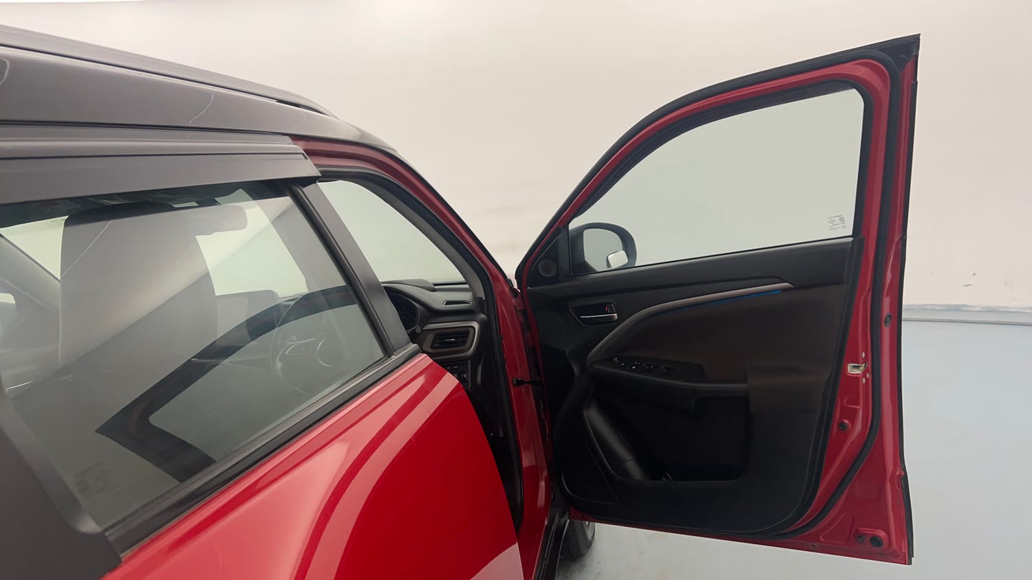 Used 2022 Maruti Suzuki Brezza Zxi Plus Dual Tone Petrol Manual interior RIGHT FRONT DOOR OPEN VIEW
