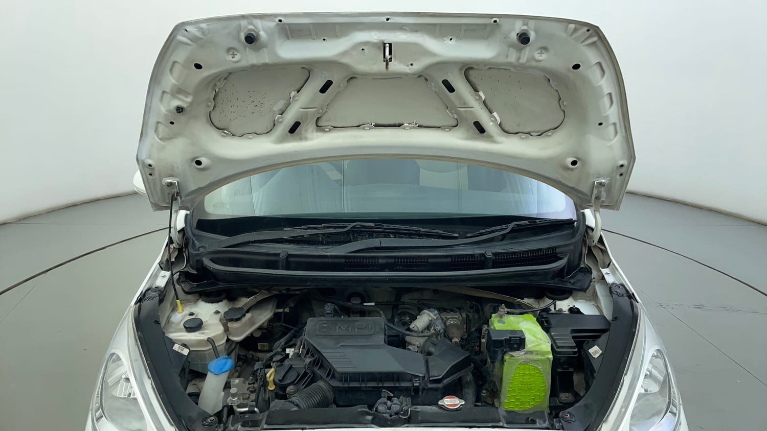 Used 2020 Hyundai Santro Sportz Petrol Manual engine ENGINE & BONNET OPEN FRONT VIEW