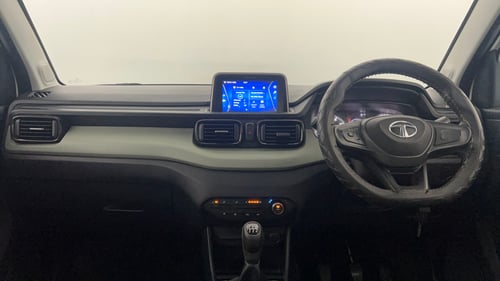 Used 2023 Tata Punch Adventure Rhythm Pack MT Petrol Manual interior DASHBOARD VIEW