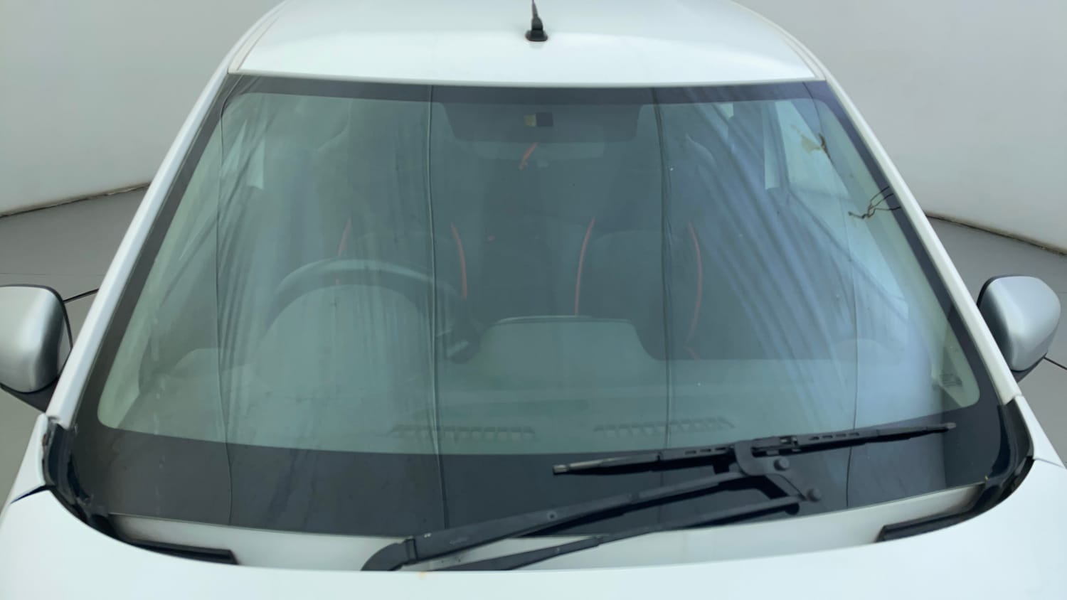 Used 2023 Renault Kwid RXT 1.0 AMT Petrol Automatic exterior FRONT WINDSHIELD VIEW