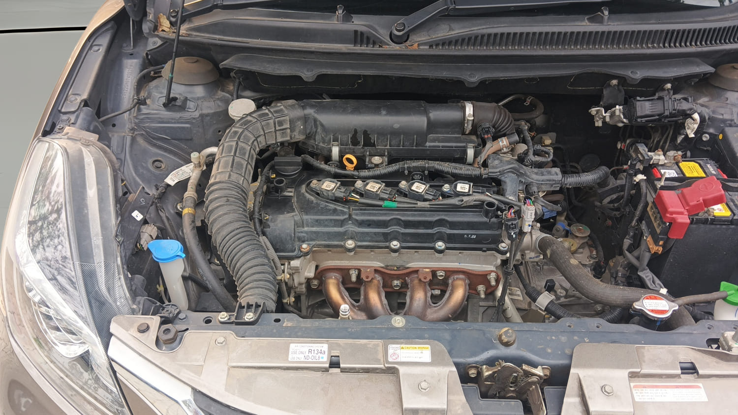 Used 2021 Maruti Suzuki Baleno Delta Petrol Manual engine ENGINE RIGHT SIDE VIEW