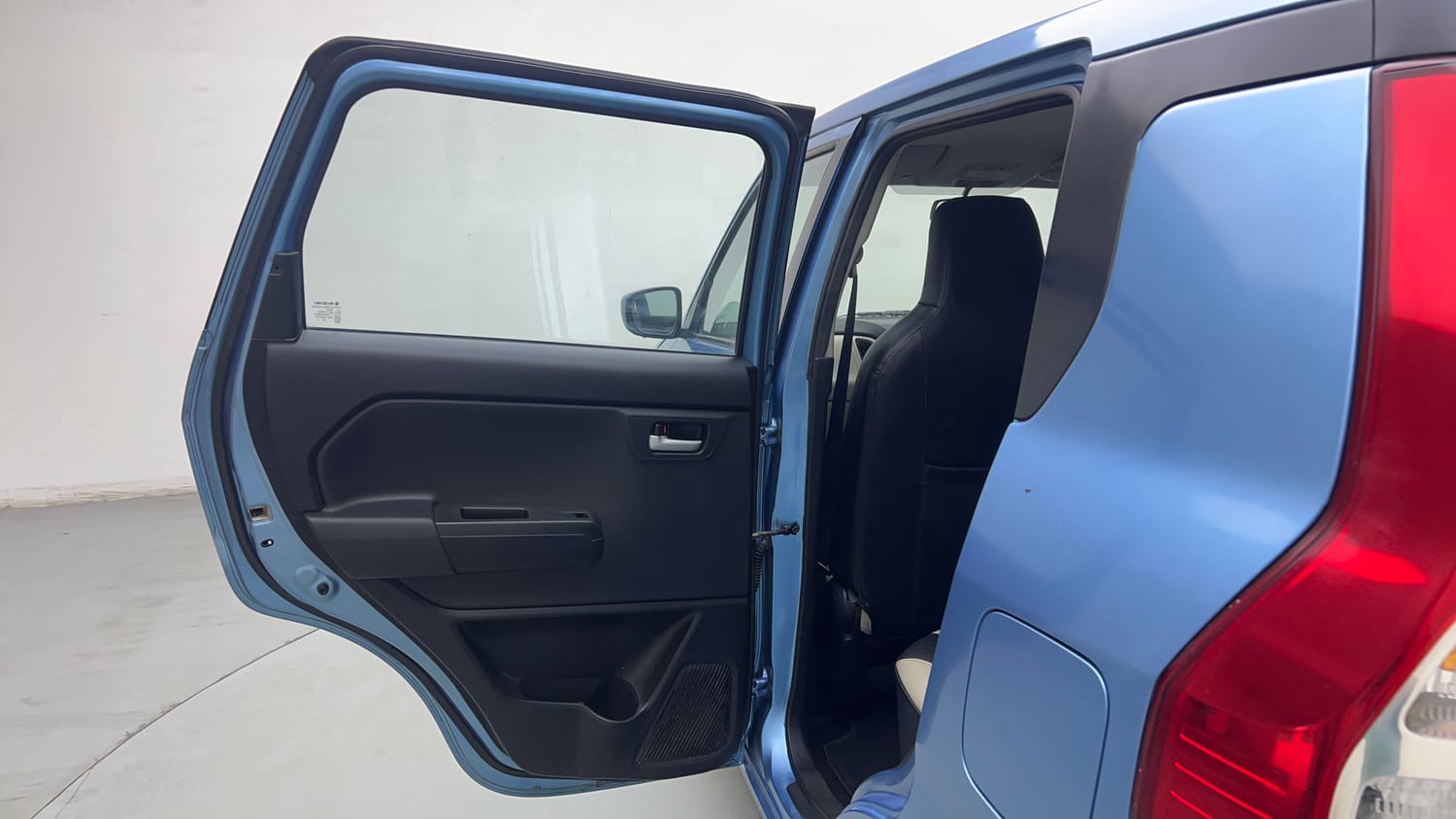 Used 2020 Maruti Suzuki Wagon R VXi 1.2 Petrol Manual interior LEFT REAR DOOR OPEN VIEW