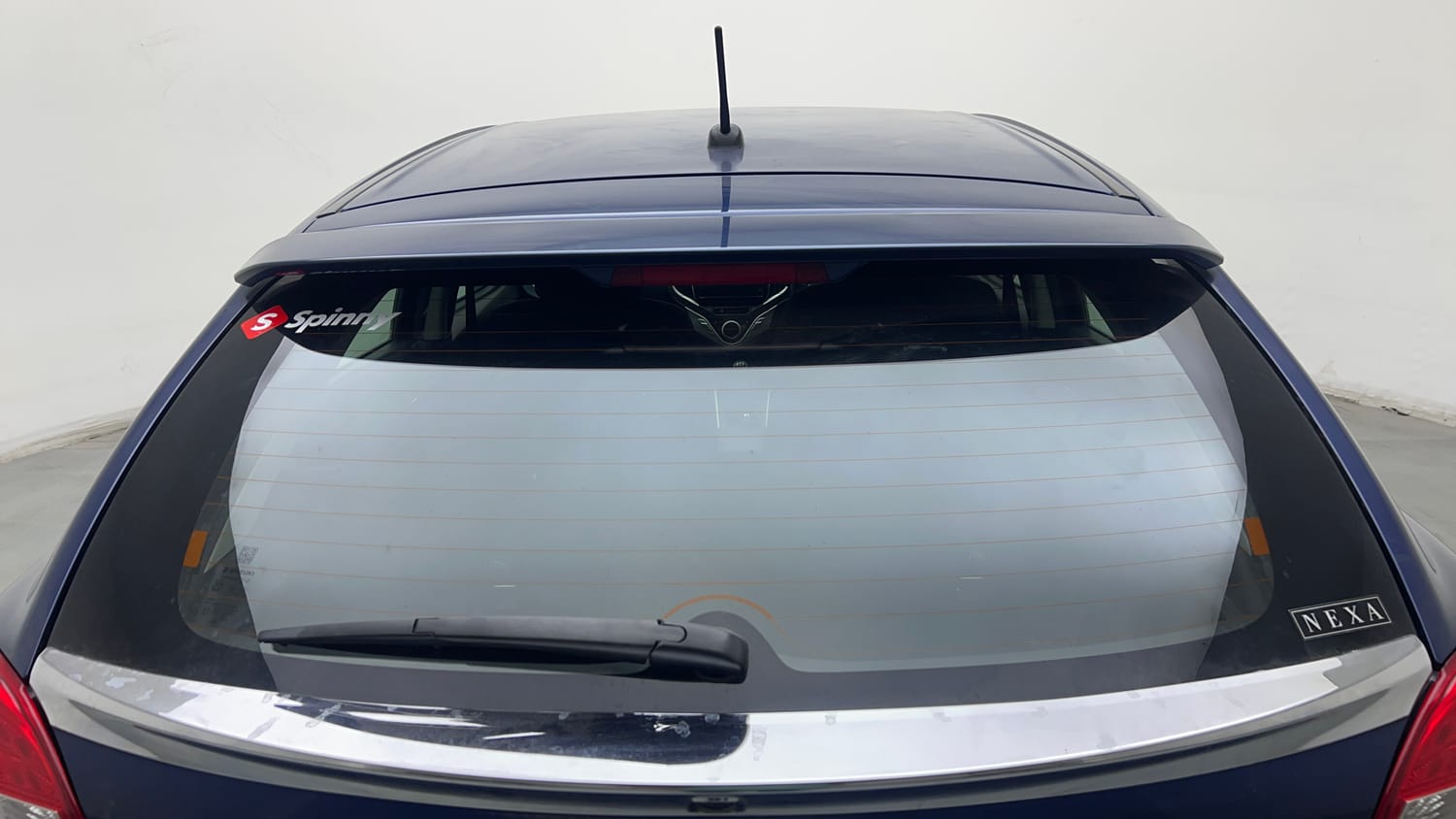 Used 2018 Maruti Suzuki Baleno Alpha 1.2 Petrol Manual exterior BACK WINDSHIELD VIEW