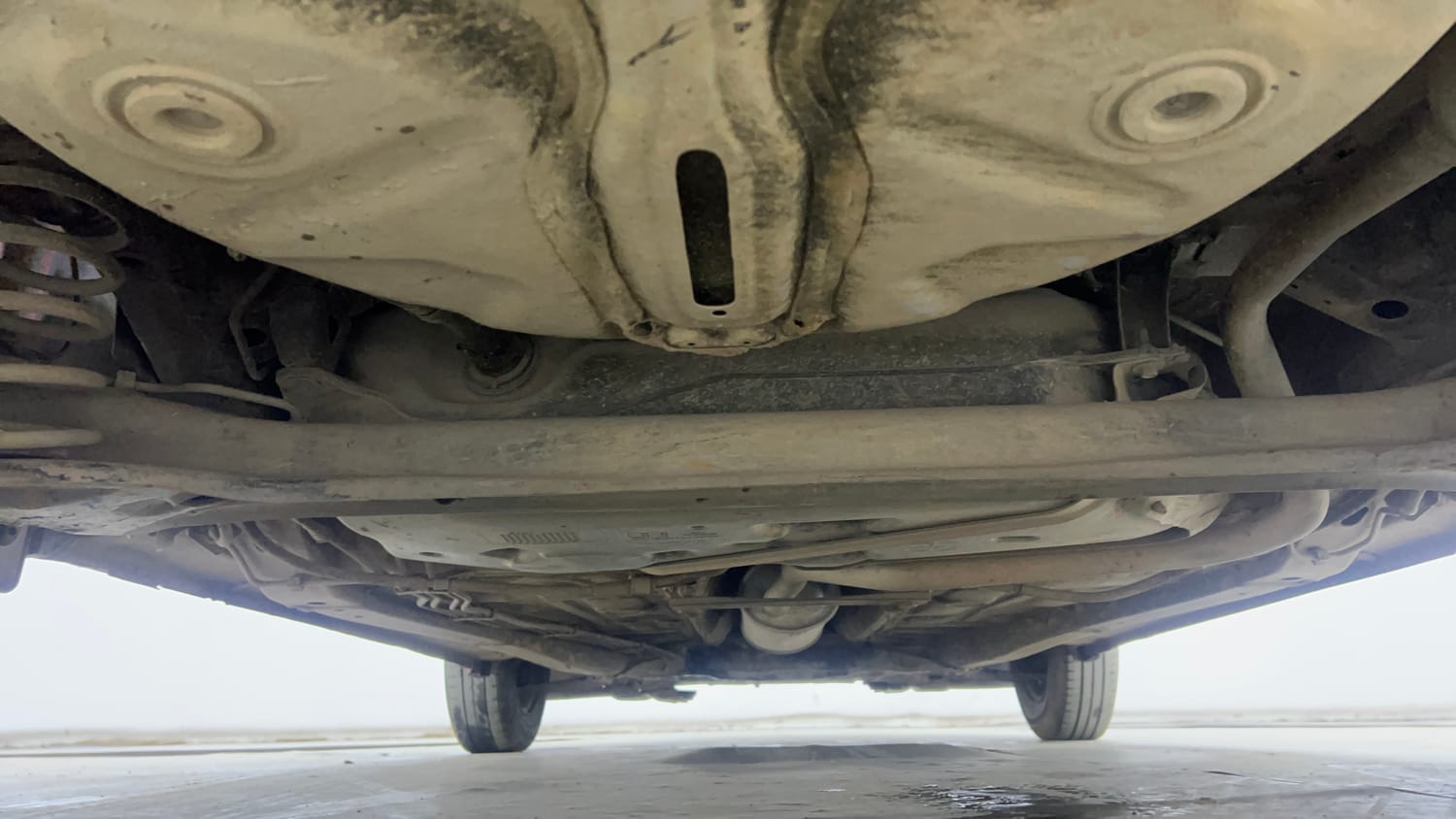 Used 2019 Maruti Suzuki Swift VDi Diesel Manual extra REAR UNDERBODY VIEW (TAKEN FROM REAR)