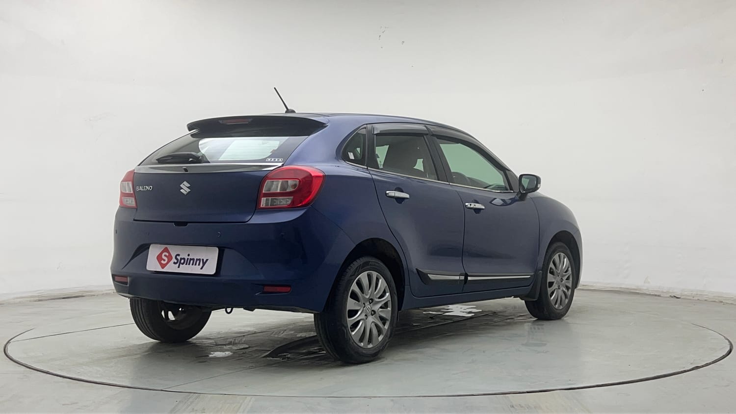 Used 2018 Maruti Suzuki Baleno Alpha 1.2 Petrol Manual exterior LEFT REAR CORNER VIEW