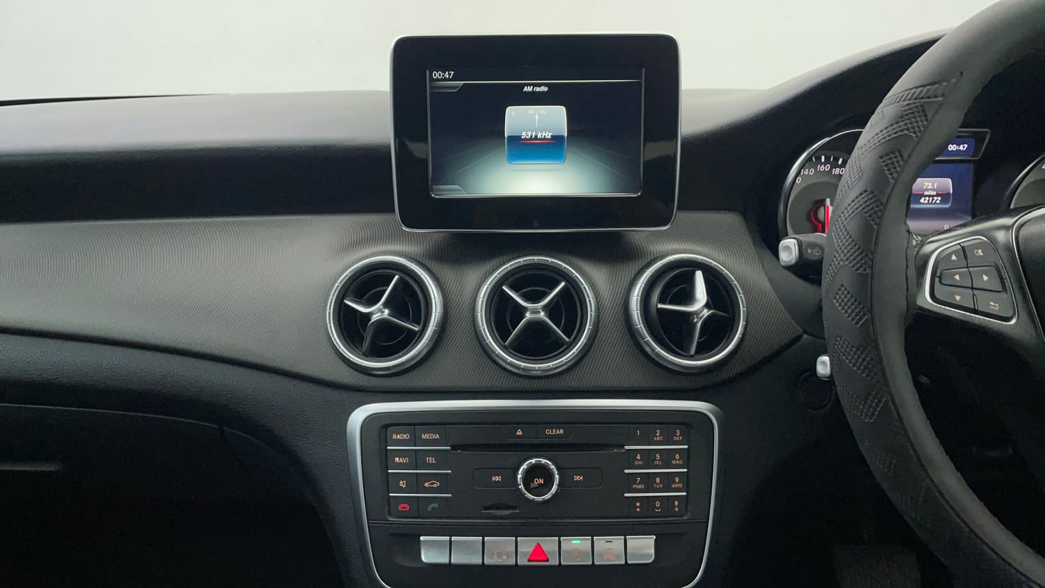 Used 2016 Mercedes-Benz CLA 200 CDI Sport Diesel Automatic interior MUSIC SYSTEM & AC CONTROL VIEW
