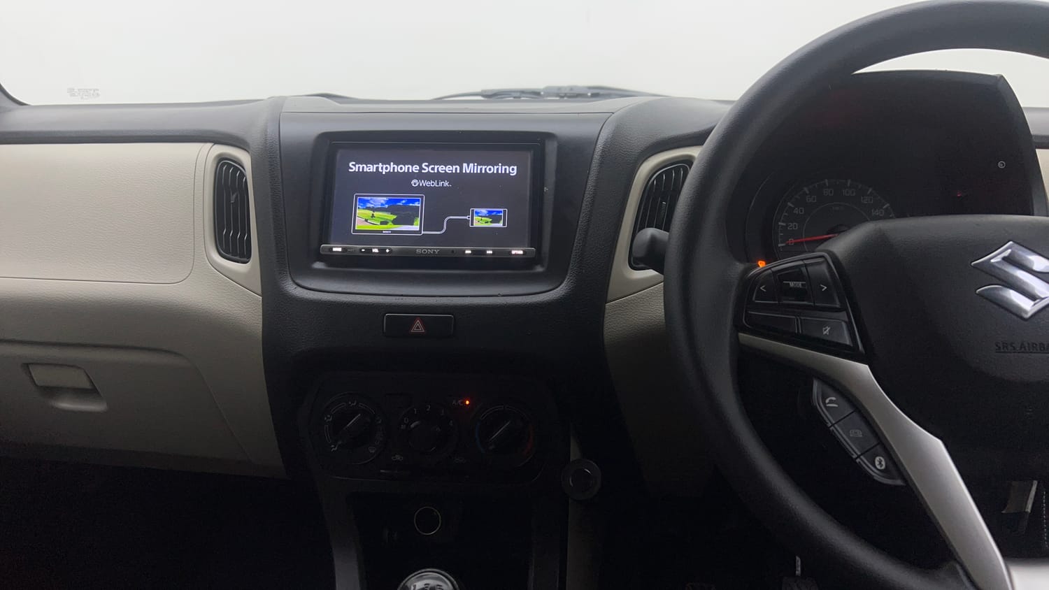 Used 2020 Maruti Suzuki Wagon R VXi 1.2 Petrol Manual interior MUSIC SYSTEM & AC CONTROL VIEW