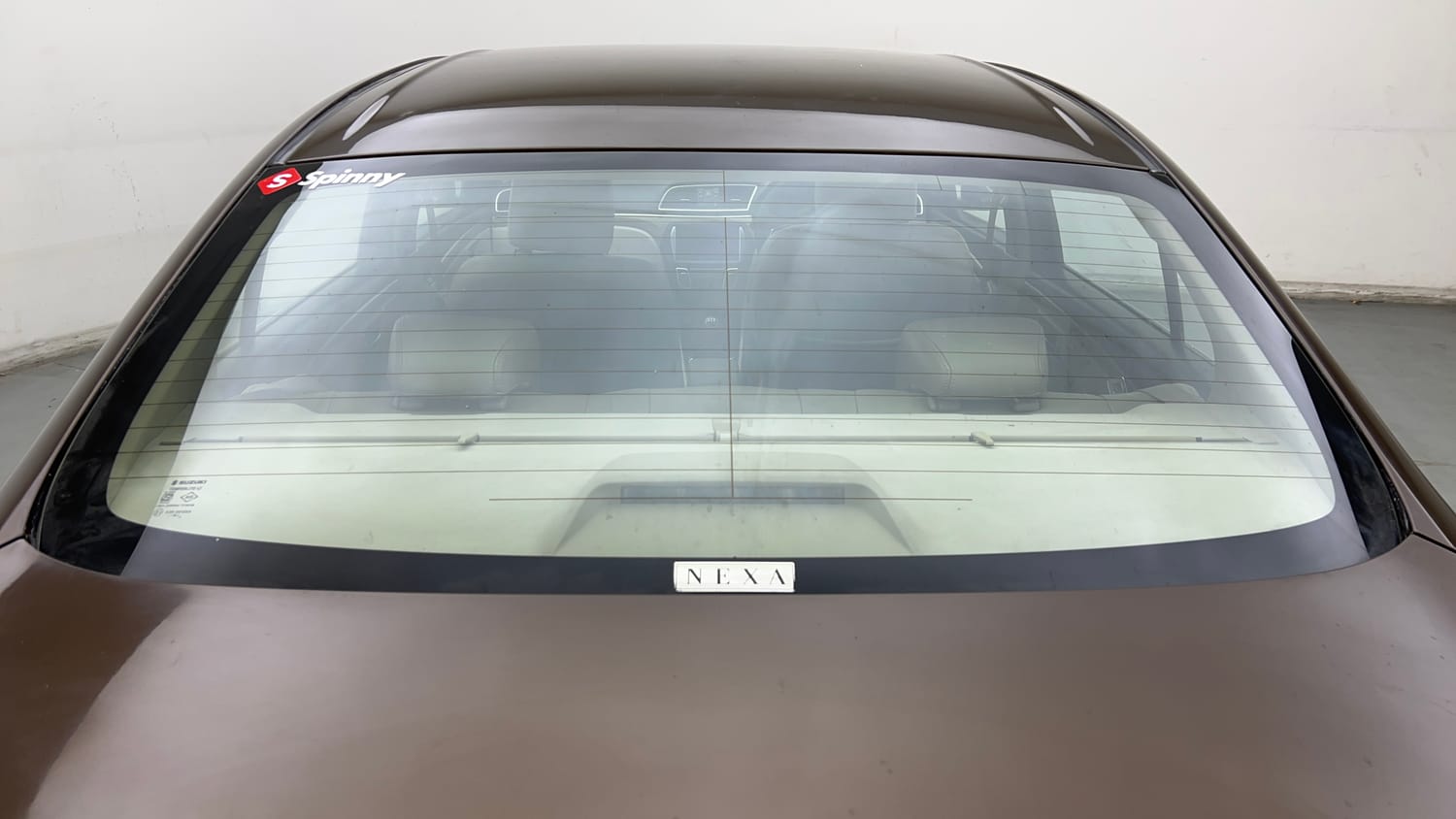 Used 2020 Maruti Suzuki Ciaz Alpha Hybrid 1.5 Petrol Manual exterior BACK WINDSHIELD VIEW