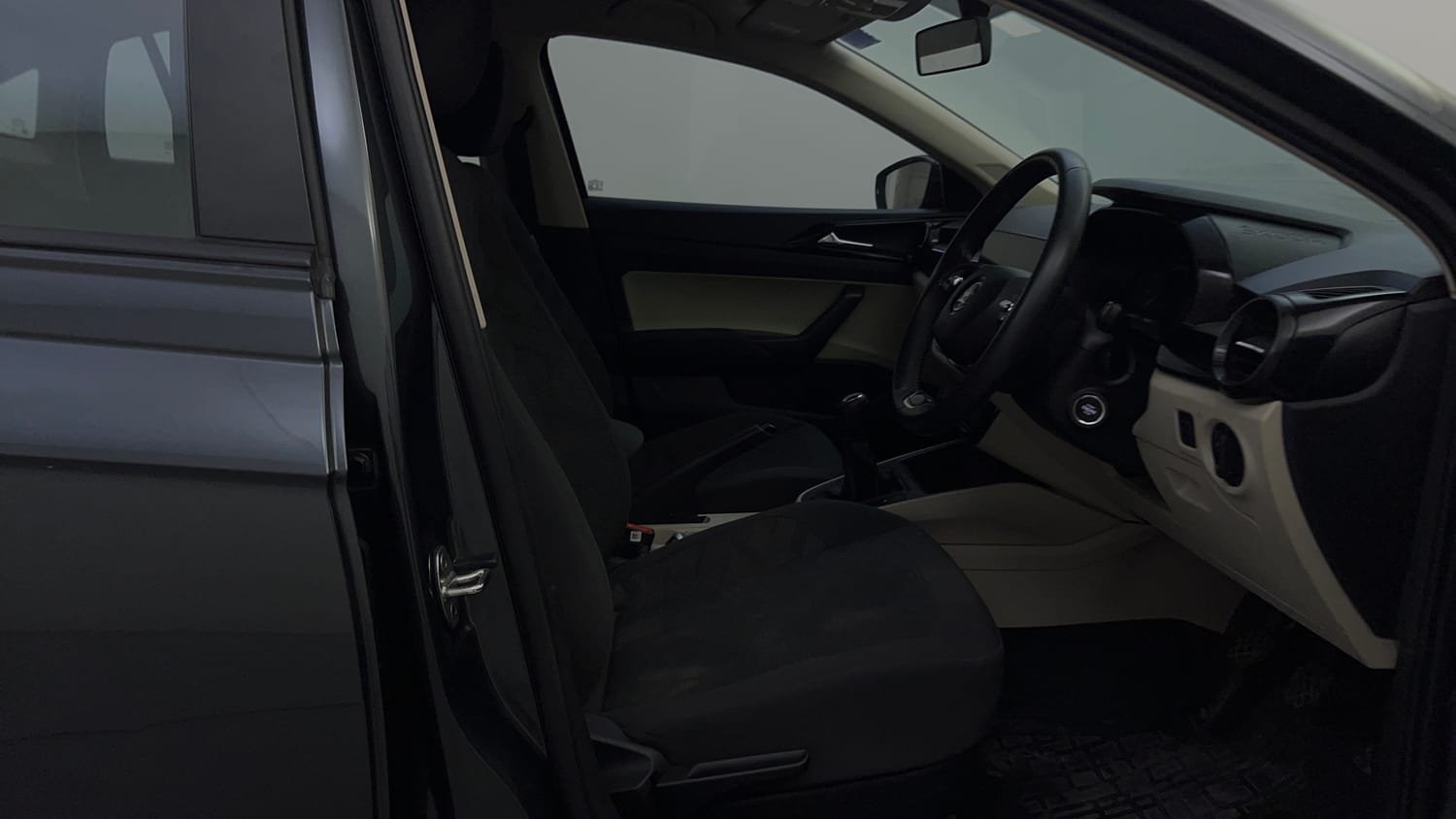 Used 2024 Skoda Slavia Ambition 1.0L TSI MT Petrol Manual interior RIGHT SIDE FRONT DOOR CABIN VIEW