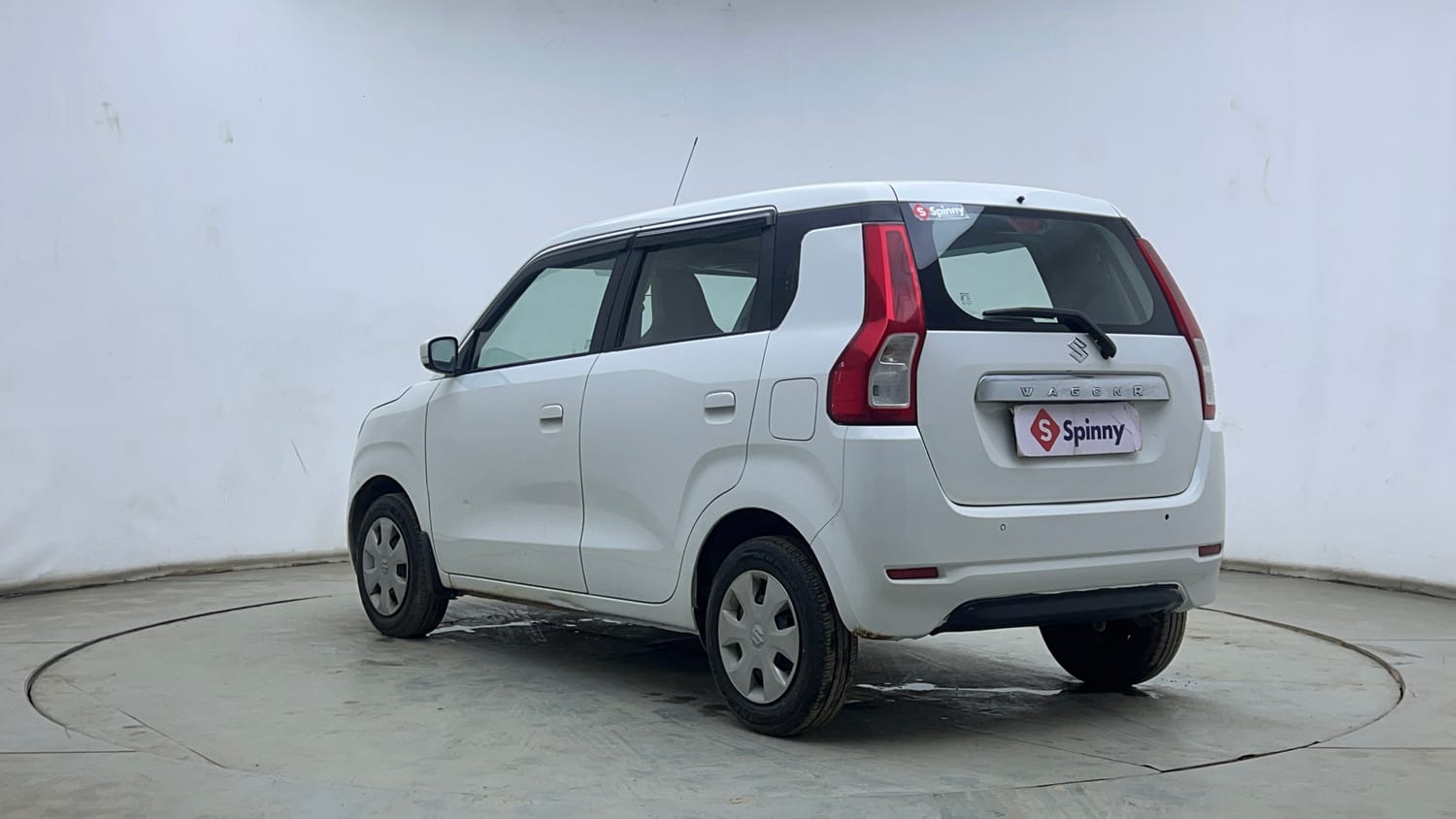 Used 2020 Maruti Suzuki Wagon R ZXi 1.2 Petrol Manual exterior LEFT REAR CORNER VIEW
