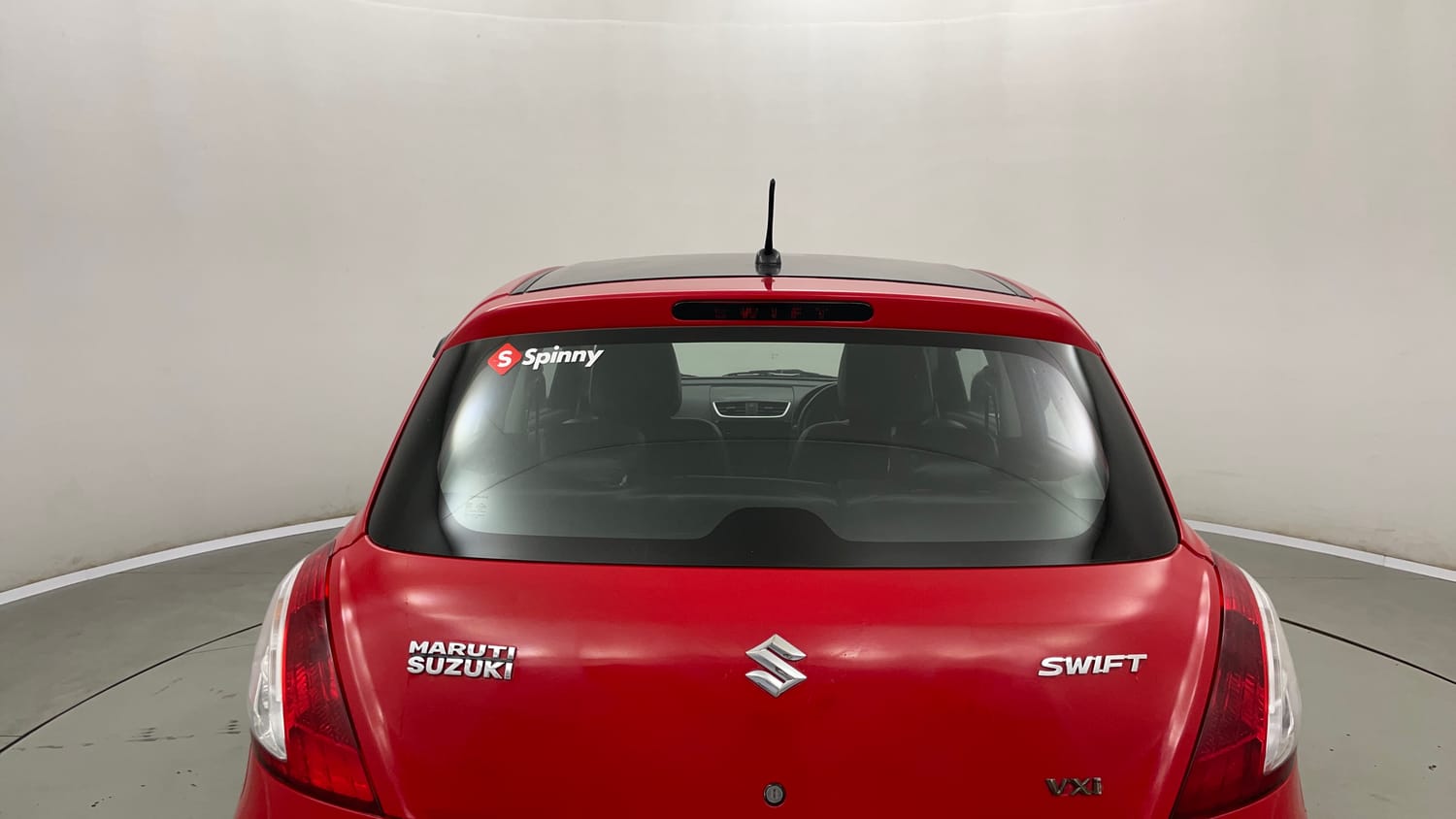 Used 2015 Maruti Suzuki Swift VXi Petrol Manual exterior BACK WINDSHIELD VIEW