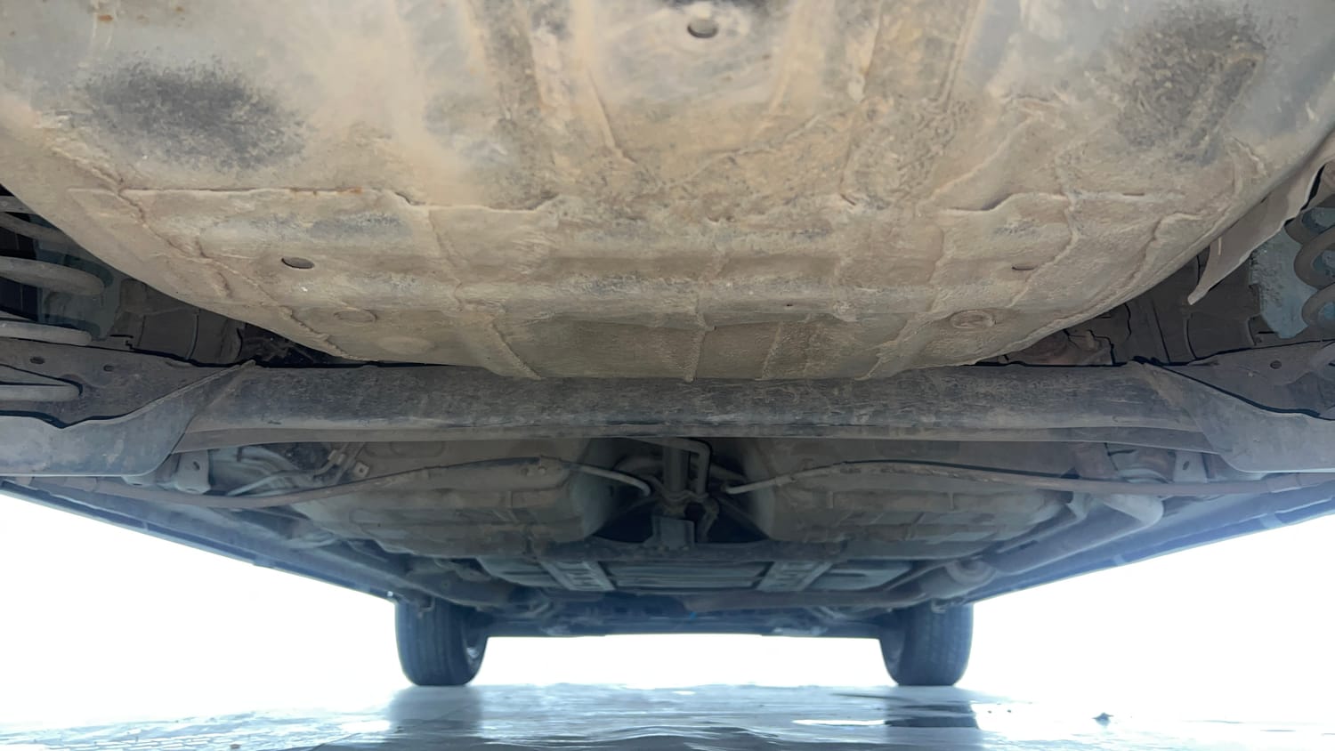 Used 2017 Honda WR-V VX MT Petrol Petrol Manual extra REAR UNDERBODY VIEW (TAKEN FROM REAR)