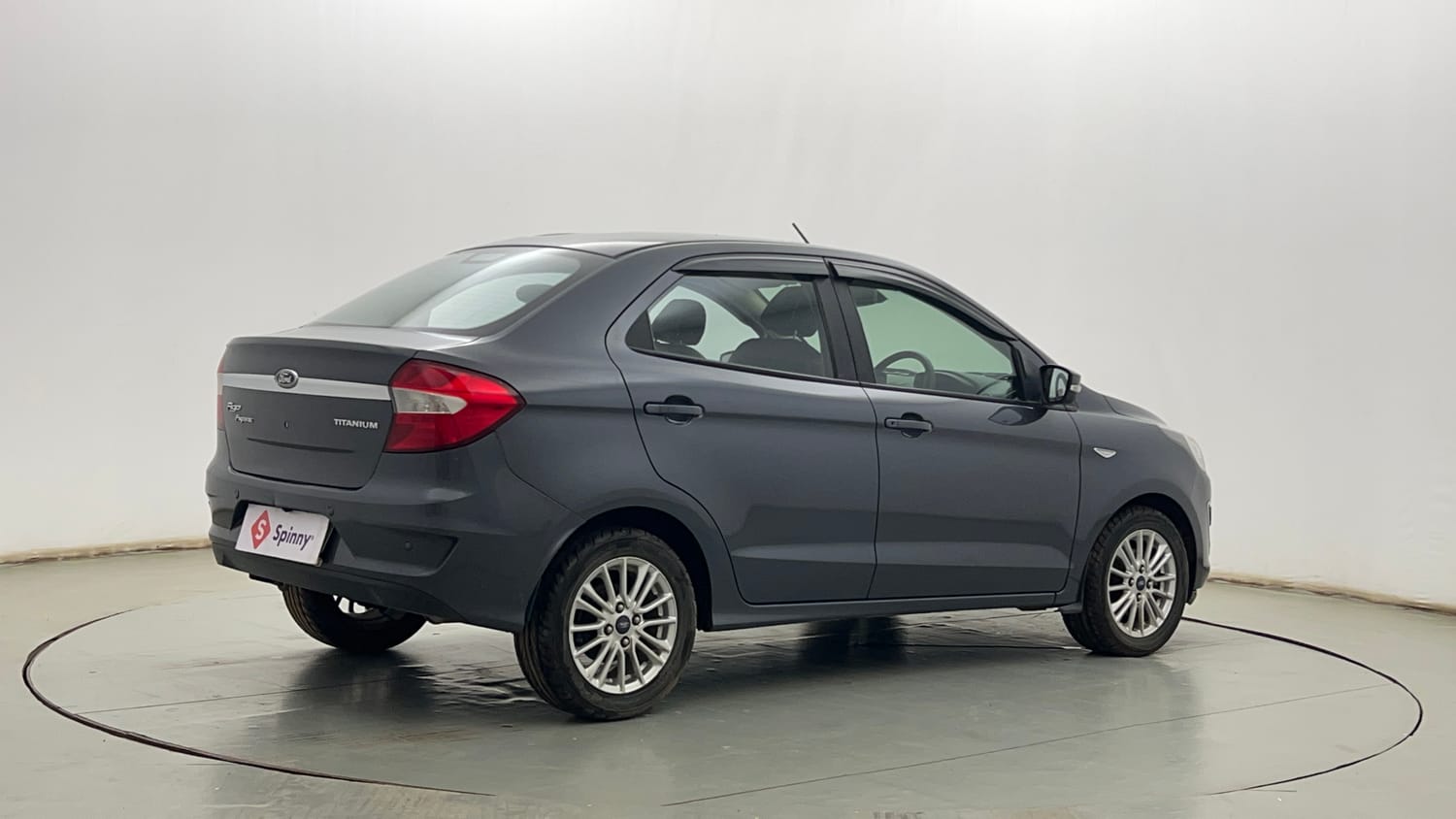 Used 2019 Ford Figo Aspire Titanium Plus 1.2 Ti-VCT Petrol Manual exterior RIGHT REAR CORNER VIEW