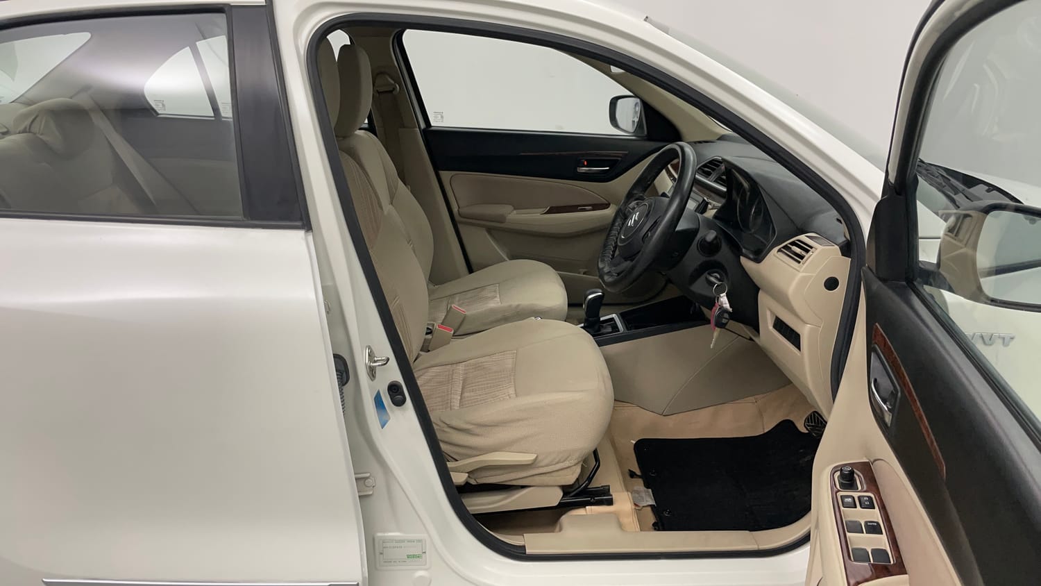 Used 2019 Maruti Suzuki Dzire VXi AMT Petrol Automatic interior RIGHT SIDE FRONT DOOR CABIN VIEW