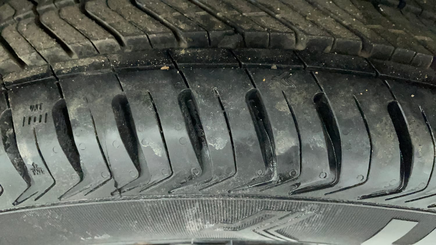 Used 2019 Maruti Suzuki Baleno Delta MT Petrol Manual tyres LEFT REAR TYRE TREAD VIEW