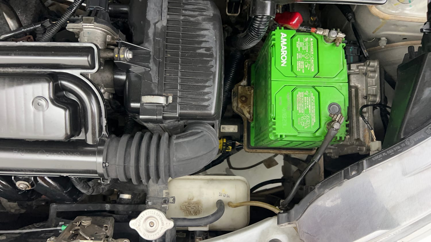 Used 2021 Datsun Redi-GO T(O) 1.0 AMT Petrol Automatic engine ENGINE LEFT SIDE VIEW