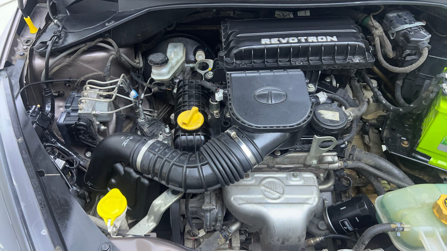 Used 2018 Tata Tiago Revotron XZA Petrol Automatic engine ENGINE RIGHT SIDE VIEW