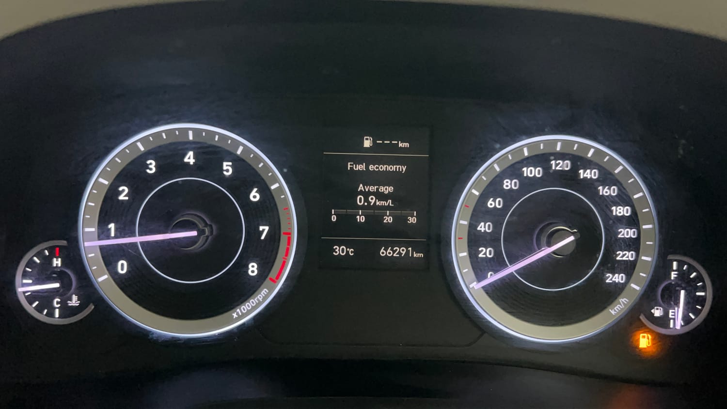 Used 2022 Hyundai Creta SX 1.5 Petrol Executive Petrol Manual interior CLUSTERMETER VIEW
