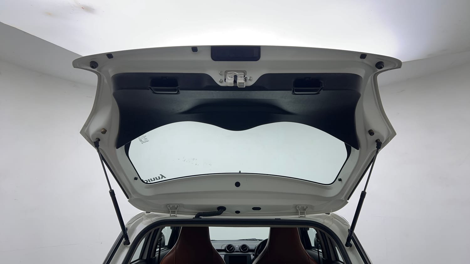 Used 2023 Maruti Suzuki Swift LXi Petrol Manual interior DICKY DOOR OPEN VIEW