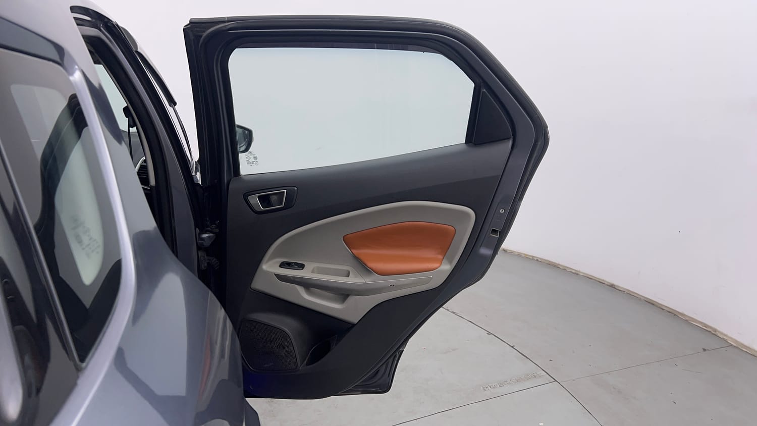 Used 2016 Ford EcoSport Trend 1.5L Ti-VCT Petrol Manual interior RIGHT REAR DOOR OPEN VIEW
