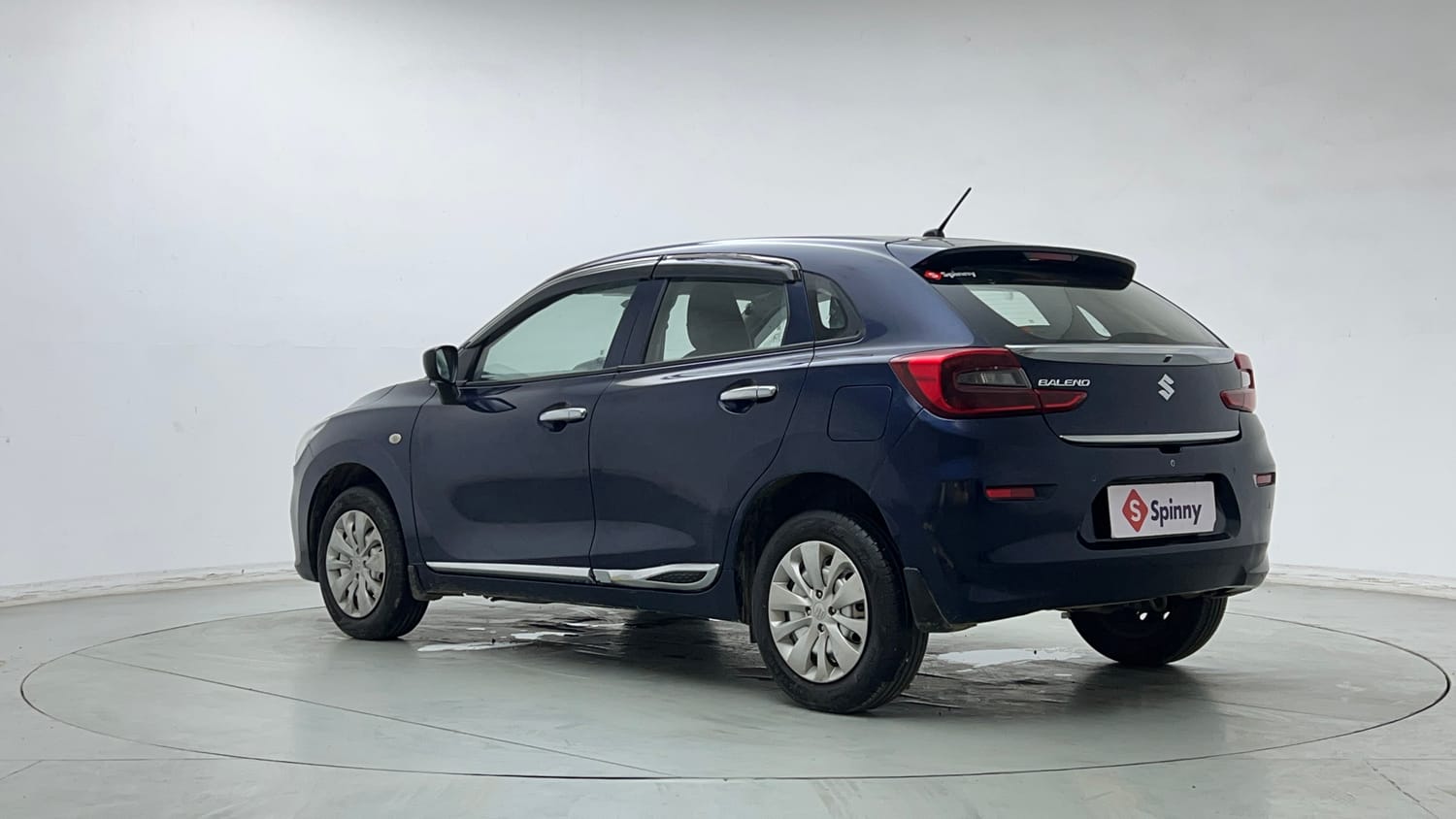 Used 2023 Maruti Suzuki Baleno Sigma MT Petrol Manual exterior LEFT REAR CORNER VIEW
