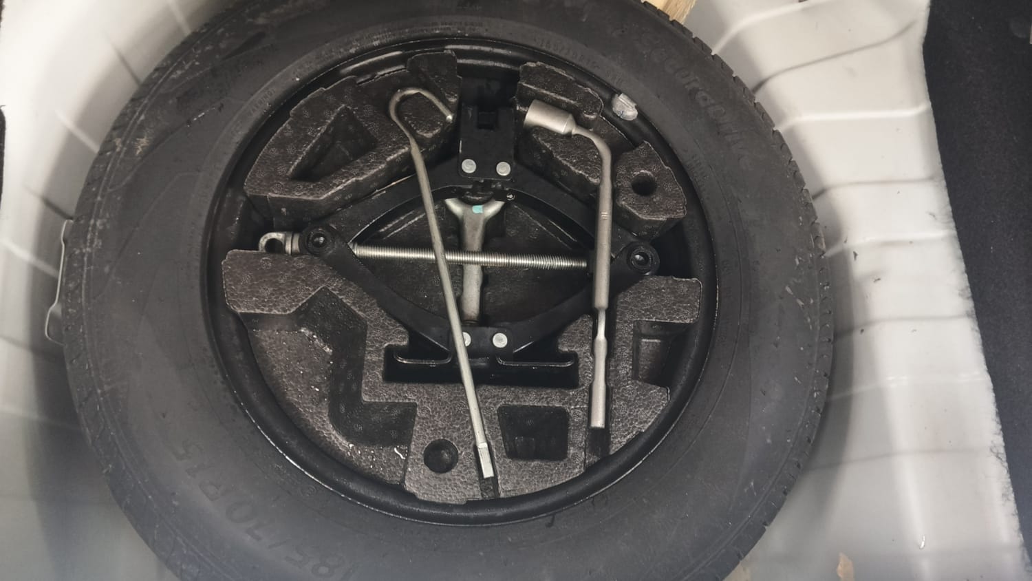 Used 2022 Tata Punch Creative MT Petrol Manual tyres SPARE TYRE VIEW