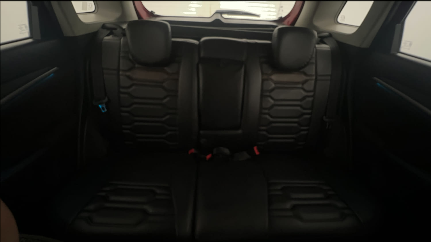 Used 2022 Maruti Suzuki Brezza Zxi Plus Dual Tone Petrol Manual interior REAR SEAT CONDITION VIEW