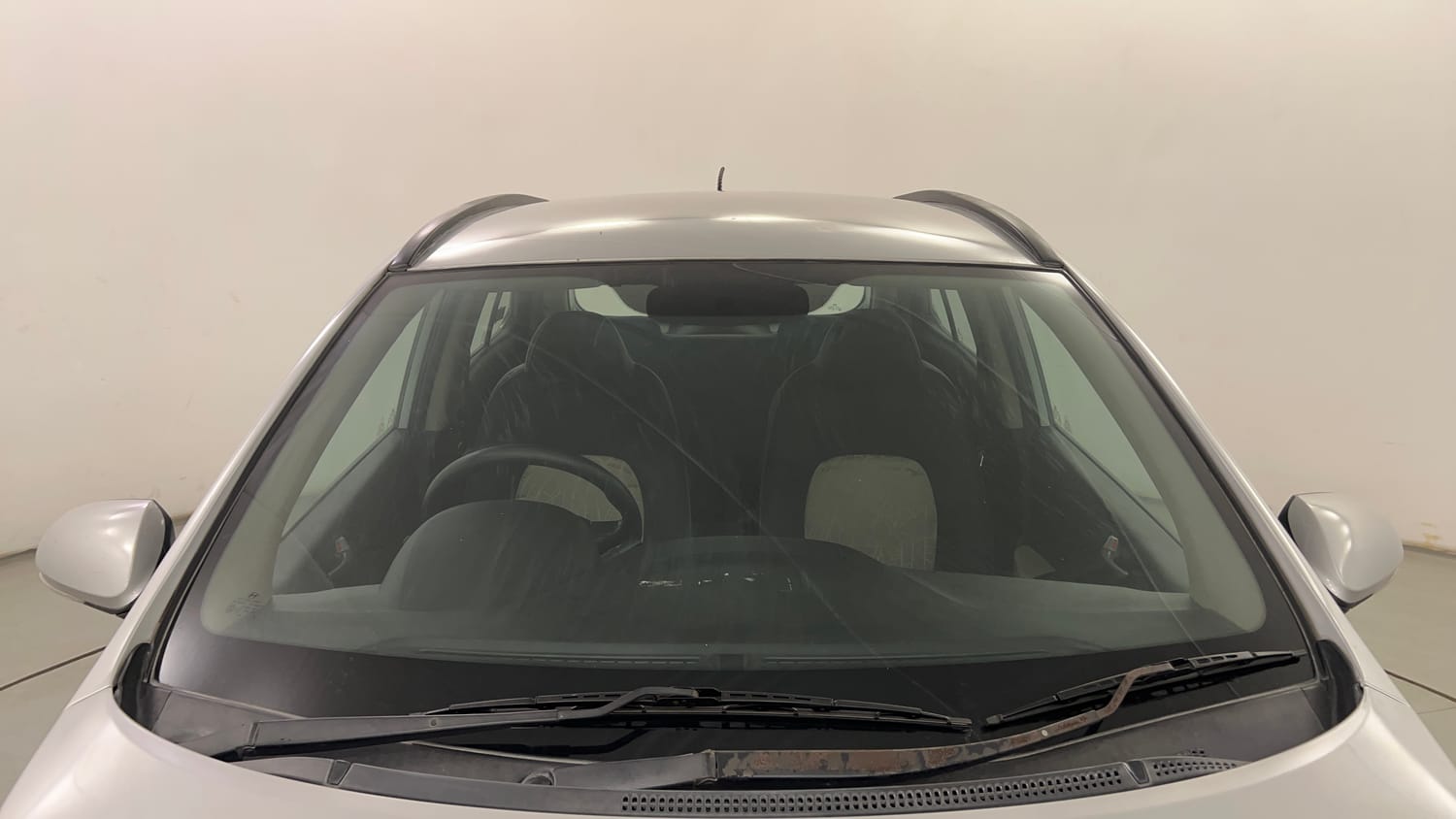 Used 2014 Hyundai Grand i10 Sportz 1.2 Kappa VTVT Petrol Manual exterior FRONT WINDSHIELD VIEW