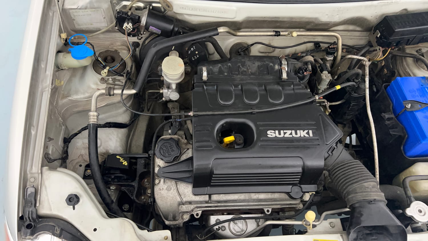 Used 2013 Maruti Suzuki Alto K10 LXi Petrol Manual engine ENGINE RIGHT SIDE VIEW