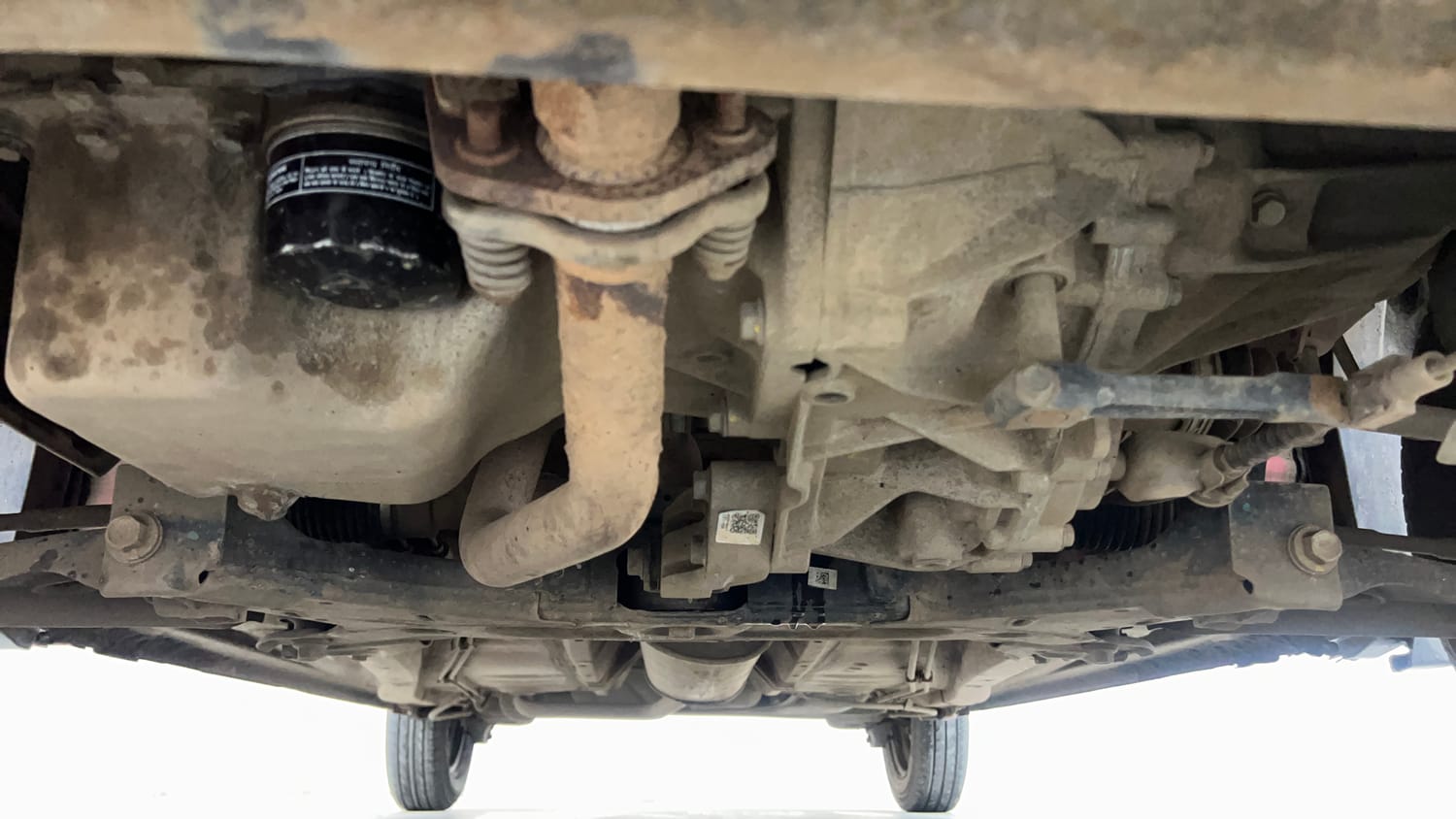 Used 2023 Maruti Suzuki Alto K10 VXi Petrol Manual extra FRONT LEFT UNDERBODY VIEW