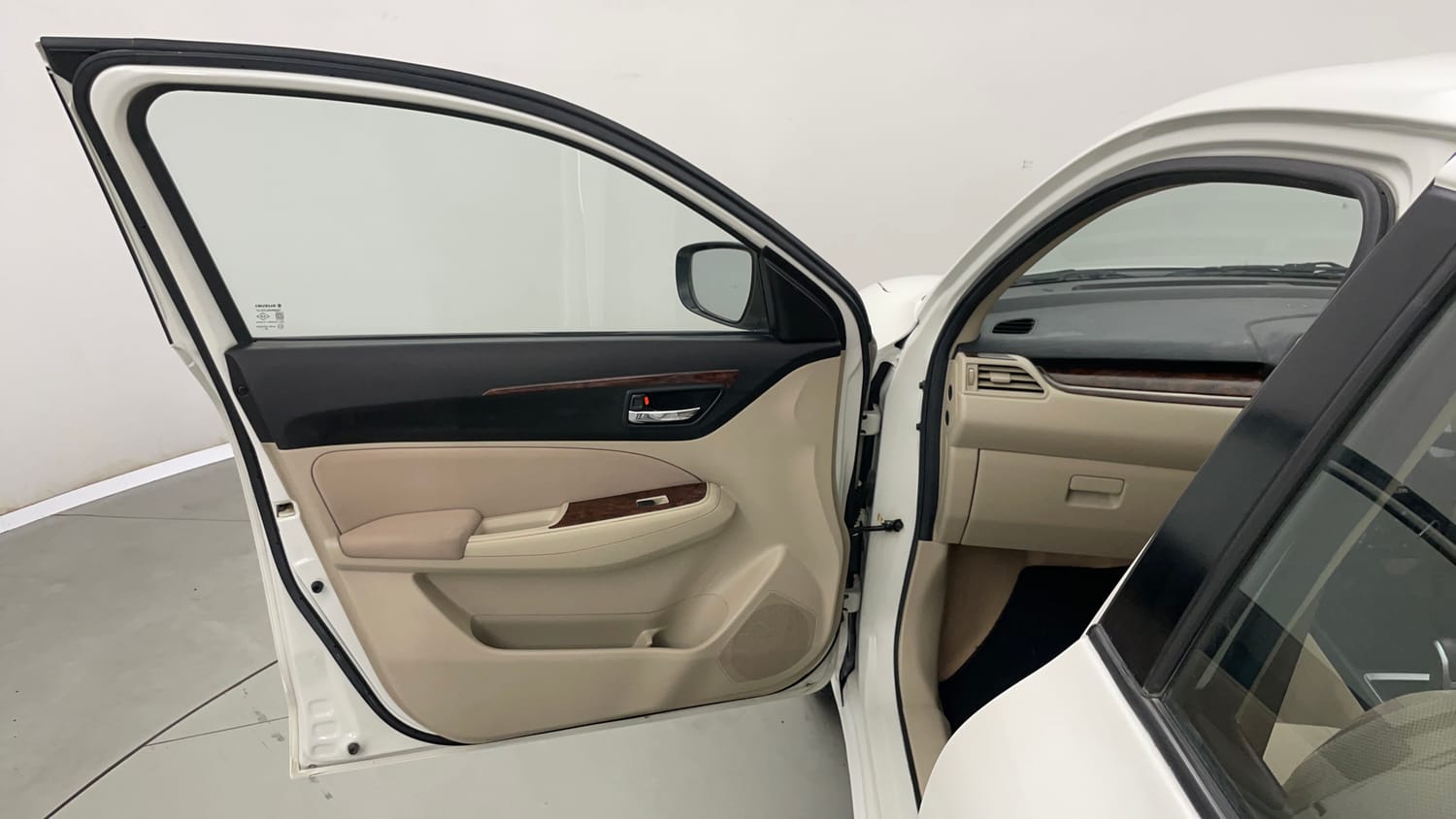Used 2019 Maruti Suzuki Dzire VXi AMT Petrol Automatic interior LEFT FRONT DOOR OPEN VIEW
