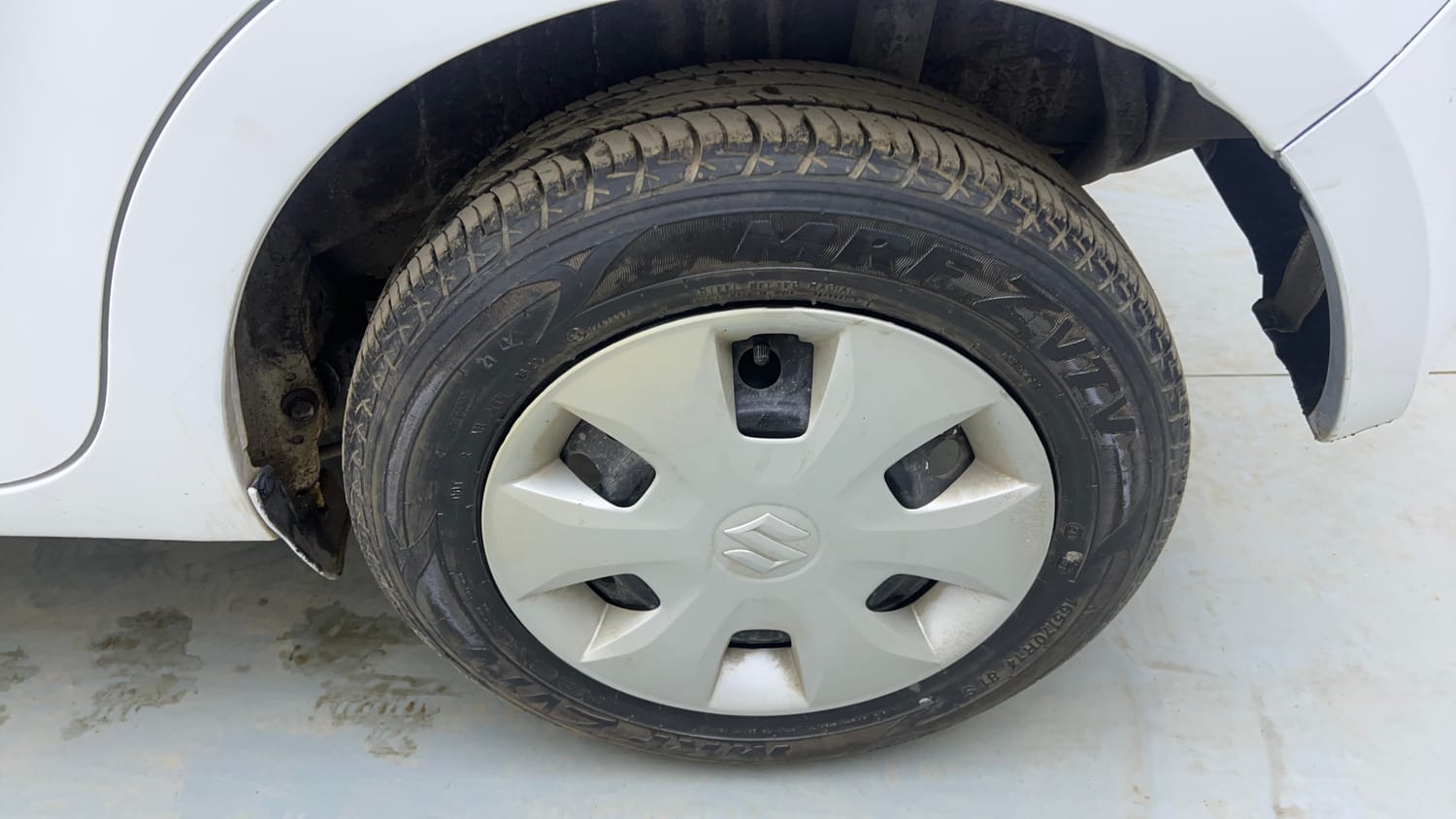 Used 2020 Maruti Suzuki Wagon R ZXi 1.2 Petrol Manual tyres LEFT REAR TYRE RIM VIEW