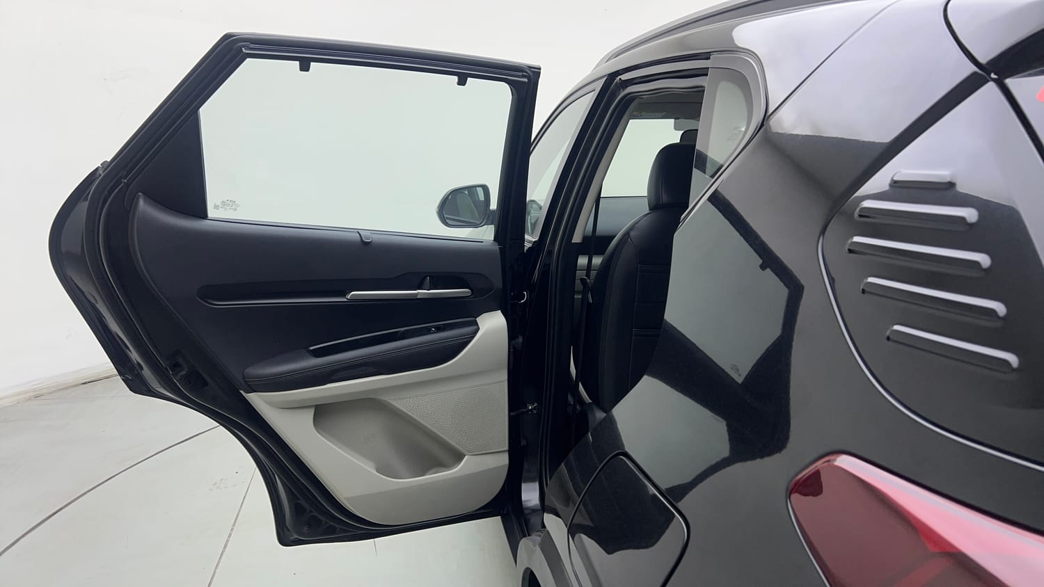 Used 2023 Kia Sonet HTX 1.0 DCT Petrol Automatic interior LEFT REAR DOOR OPEN VIEW