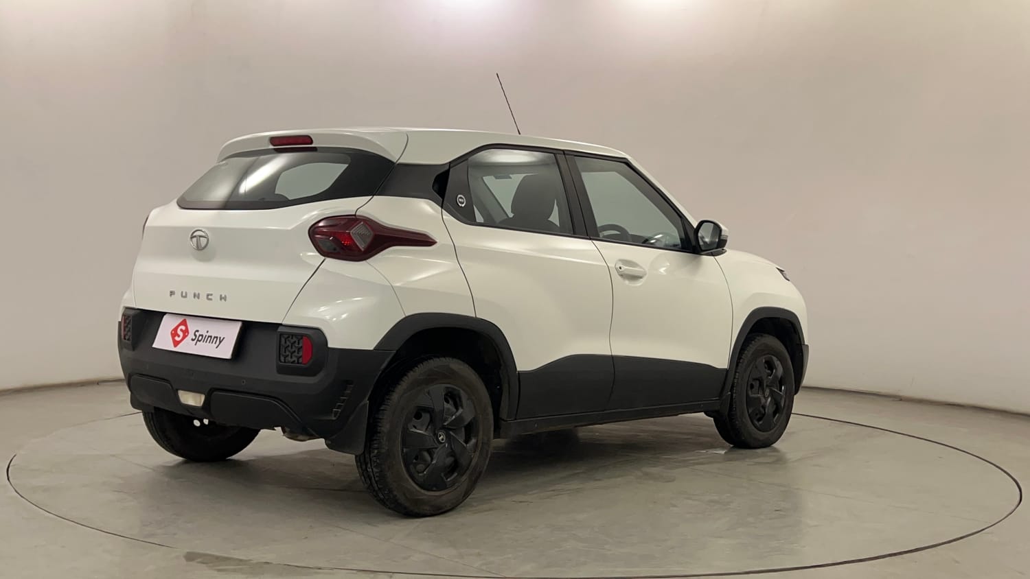Used 2023 Tata Punch Adventure AMT Petrol Automatic exterior RIGHT REAR CORNER VIEW