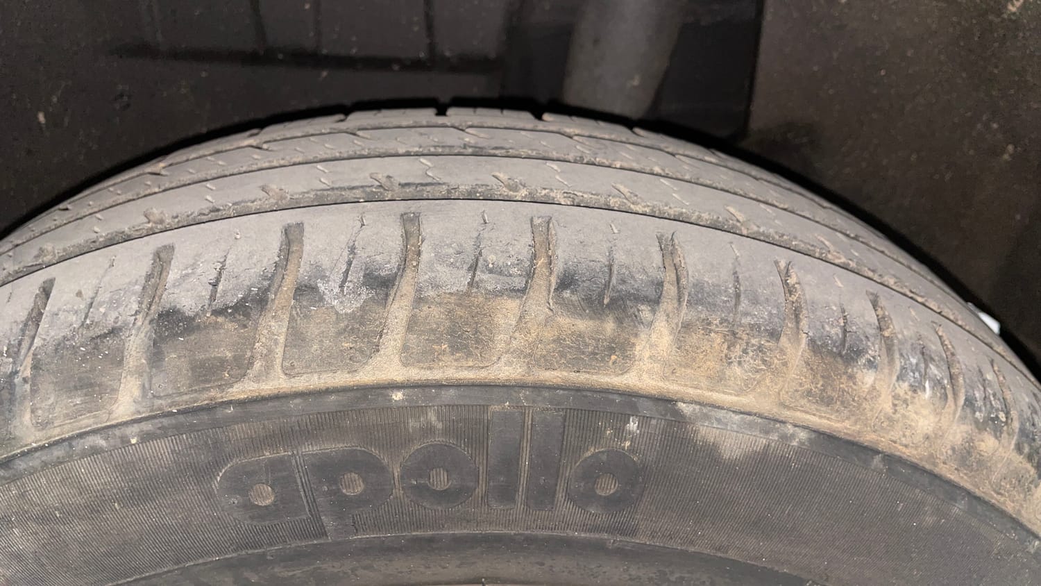 Used 2018 Maruti Suzuki Dzire VXi AMT Petrol Automatic tyres LEFT REAR TYRE TREAD VIEW
